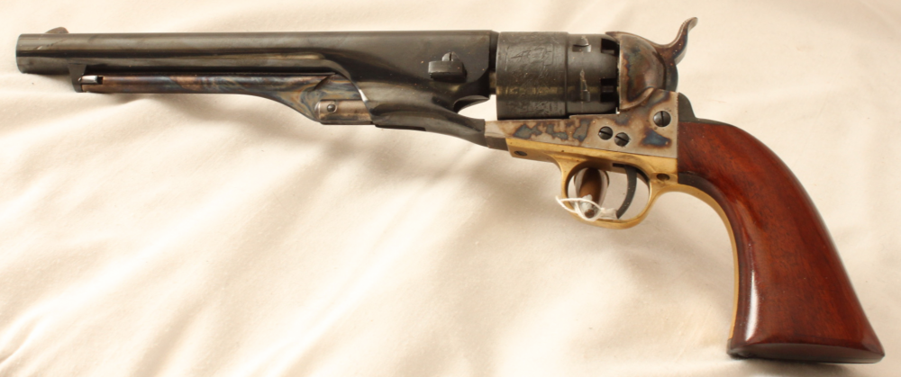 Uberti reproduction Colt Army model of 1860 muzzle loading revolver S/H-image