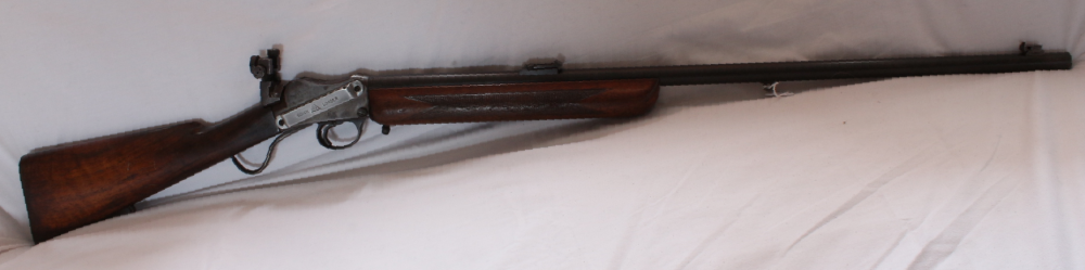 BSA model 12 “the Famous 12” small bore Martini action target rifle. S/H. Calibre .22RF-image